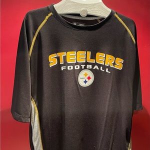 Men’s NFL TEAM APPAREL Steelers dri-fit shirt size 2XL